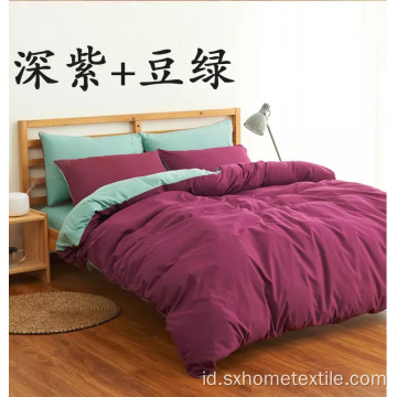 Microfiber Brushed Fitted Bed Sheet dalam Warna Solid